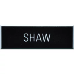 Deals 🤩 Sayre Army Rough Black Plastic Engraved Nametag 🌟