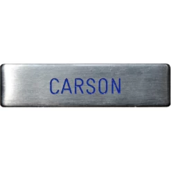 New 🎁 Sayre Air Force Silver Metal Engraved Nametag 💯