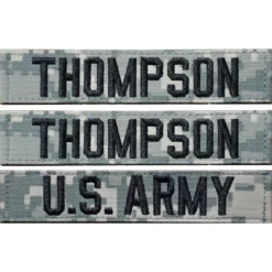 Best Pirce 🌟 Sayre Embroidered Name And Branch Tape Combo Pack (ACU) 🎉