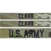 Outlet 🤩 Sayre Embroidered Army OCP Nametape Kit With Velcro (Uniform Builder Item Only) ⌛
